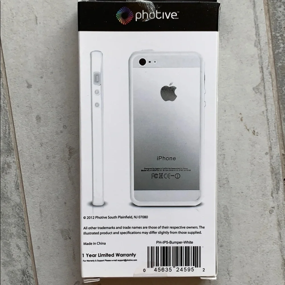 iPhone 5 Bumper Protect Phone Case Slim Exposed